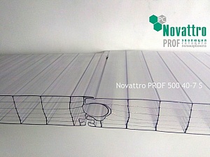 Поликарбонатная панель Novattro PROF 500 40-7 S фасадная киров